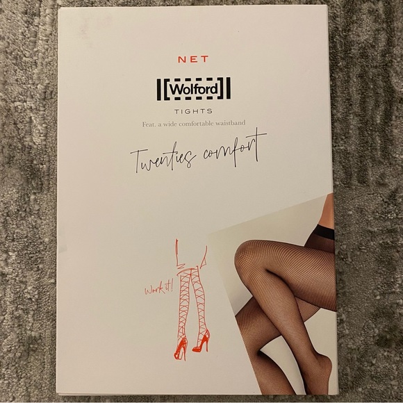 BNWT Wolford Net Twenties Comfort Tights - Picture 8 of 10